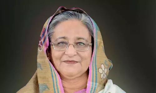 வங்காளதேச பிரதமர் ஷேக் ஹசீனா 2 நாட்கள் இந்தியாவில் சுற்றுப்பயணம்