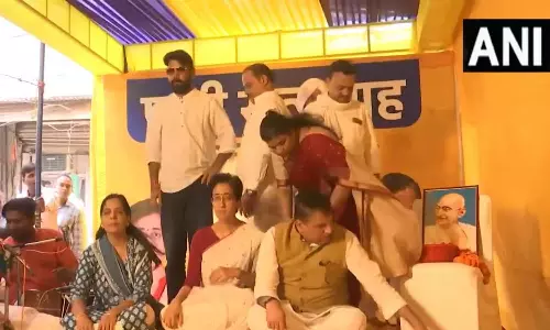 தாகத்திற்கு தண்ணீர் கேட்பது நமது கலாசாரம்: அதிஷி போராட்டம் பெற்றி பெறும்- கெஜ்ரிவால்