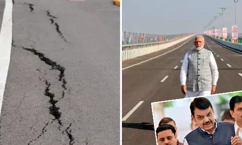 மோடியால் திறந்து வைக்கப்பட்ட அடல் சேது பாலத்தில் விரிசல்- தேவேந்திர ஃபட்னாவிஸ் விளக்கம்