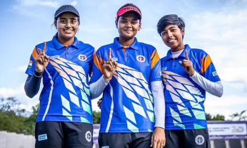 வில்வித்தை உலகக் கோப்பை: இந்திய பெண்கள் அணி தங்கம் வென்று சாதனை