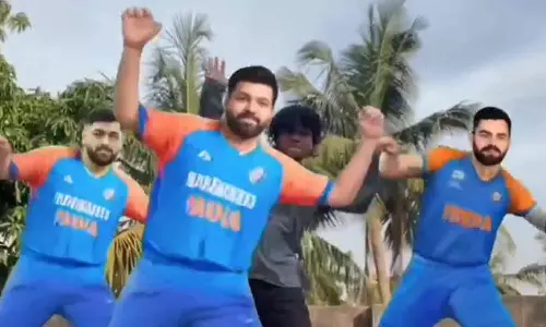 நன்னாரே பாடலுக்கு டேன்ஸ் ஆடிய டோனி, கோலி, ரோகித்: ஏஐ வீடியோவை பகிர்ந்த ரிஷப் பண்ட்