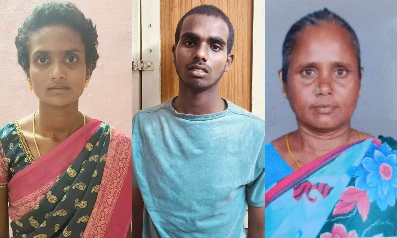 கள்ளக்காதலனுடன் மாமியாரை அடித்து கொன்று தீ வைத்த  மருமகள்