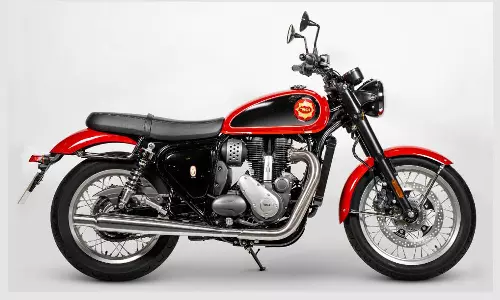 ராயல் என்பீல்டுக்கு போட்டியாக களமிறங்கிய பி.எஸ்.ஏ. கோல்டு ஸ்டார் 650 - விலை ரூ.4.5 லட்சம்