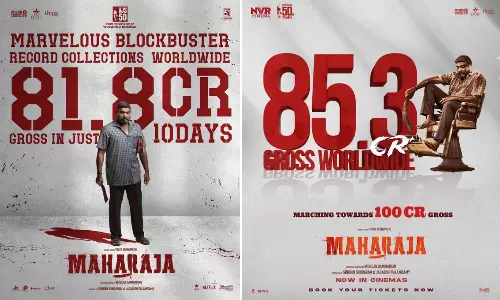 ரூ.100 கோடி - வசூலில் மிரட்டும் விஜய் சேதுபதியின் மகாராஜா