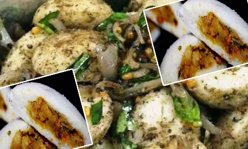 சுவையான... தமிழ்நாட்டு ஸ்டைல் கறி இட்லி...