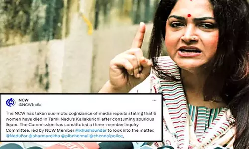 கள்ளச்சாராயம் குடித்து 6 பெண்கள் உயிரிழப்பு: குஷ்பூ தலைமையில் விசாரணை குழு அமைத்த மகளிர் ஆணையம்