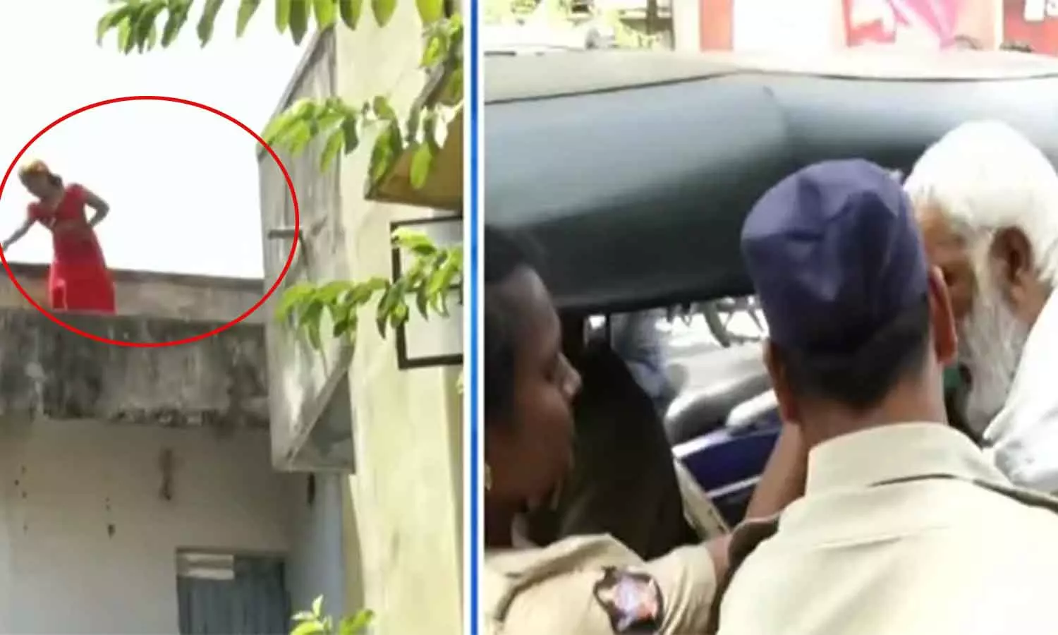 ஆந்திர துணை முதல்-மந்திரி பவன் கல்யாண் அலுவலகம் முன்பு இளம்பெண் தற்கொலை முயற்சி