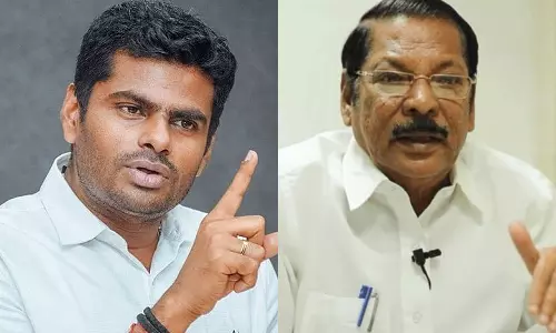 ரூ.1 கோடி இழப்பீடு கேட்டு ஆர்.எஸ்.பாரதிக்கு அண்ணாமலை நோட்டீஸ்