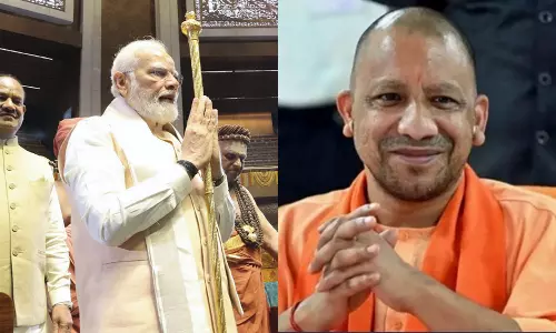 இந்தியாவின் பெருமையான அடையாளங்களுள் ஒன்று செங்கோல்- தமிழில் பதிவிட்ட யோகி ஆதித்யநாத்