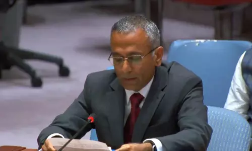 அரசியல் நோக்கம், ஆதாரமற்றது: காஷ்மீர் குறித்து ஐ.நா.வில் பேசிய பாகிஸ்தானுக்கு இந்தியா பதிலடி