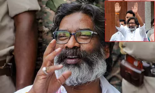 சதித்திட்டம் காரணமாக 5 மாதம் சிறையில் இருக்க வேண்டிய கட்டாயம் ஏற்பட்டது: ஹேமந்த் சோரன்