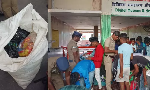 கோவை ரெயில் நிலையத்தில்10 கிலோ போதை பொருட்கள் பறிமுதல்