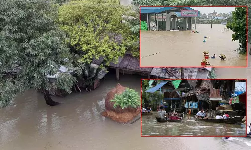 வடக்கு மியான்மரில் வெள்ள அபாயம்: 2 ஆயிரம் குடும்பங்கள் பாதுகாப்பான இடத்திற்கு வெளியேற்றம்