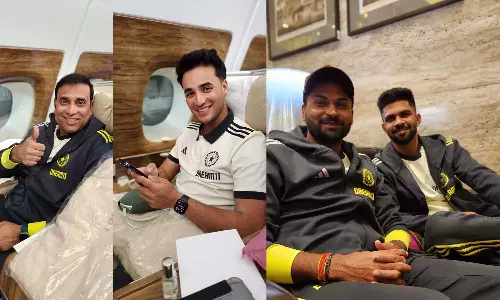 டி20 தொடருக்காக ஜிம்பாப்வே புறப்பட்ட இளம் இந்திய அணி