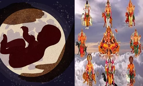 தாயின் கருவறையிலே வேலை செய்யும் கிரகங்கள்