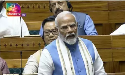 தற்போது இருப்பது ஒட்டுண்ணி காங்கிரஸ்: மக்களவையில் பிரதமர் மோடி கடும் தாக்கு