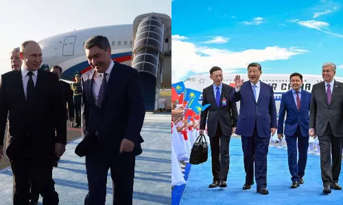 களைகட்டிய ஷாங்காய் ஒத்துழைப்பு மாநாடு.. கஜகஸ்தானில் புதின்- ஜி ஜின்பிங்: முக்கியத்துவம் என்ன?