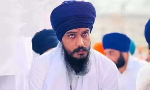 சிறையில் இருந்தே வென்ற  அம்ரித்பால் சிங் எம்.பி.யாக பதவியேற்க 4 நாட்கள் பரோல் விடுப்பு