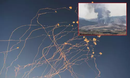 இஸ்ரேல் மீது 200-க்கும் மேற்பட்ட ஏவுகணைகள் மூலம் தாக்குதல் நடத்திய ஹிஸ்புல்லா