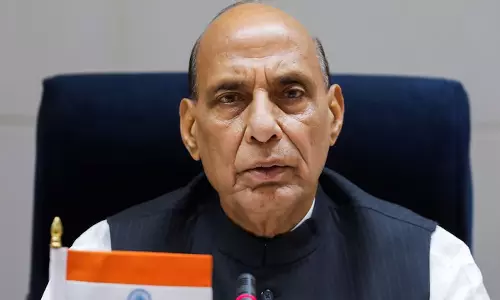 பாதுகாப்பு உற்பத்தியில் இந்தியா இதுவரை இல்லாத அளவுக்கு அதிக வளர்ச்சி- ராஜ்நாத் சிங்