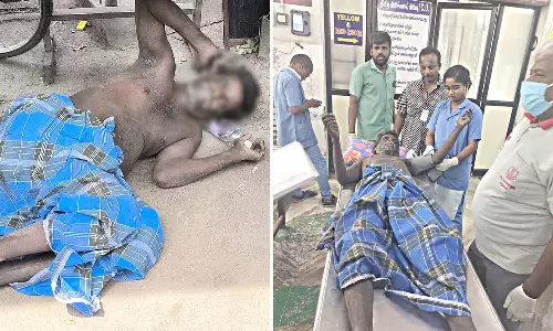 சிறுநீர் கழித்ததாக வெளியேற்றம்- அரசு மருத்துவமனை ஊழியர்களின் மனிதாபிமானமற்ற செயல்