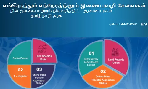 Patta Chitta Online Tamil Nadu: பட்டா சிட்டா ஆன்லைன் விண்ணப்பம், பதிவிறக்கம் & நிலவரித்திட்ட சேவைகள்- தமிழக அரசு