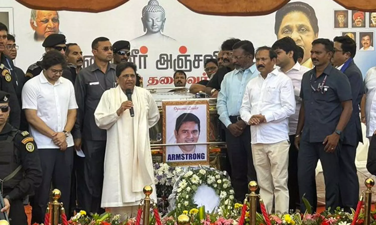 ஆம்ஸ்ட்ராங் படுகொலை தமிழ்நாட்டில் சட்டம், ஒழுங்கு சரியில்லை என்பதை காட்டுகிறது... மாயாவதி