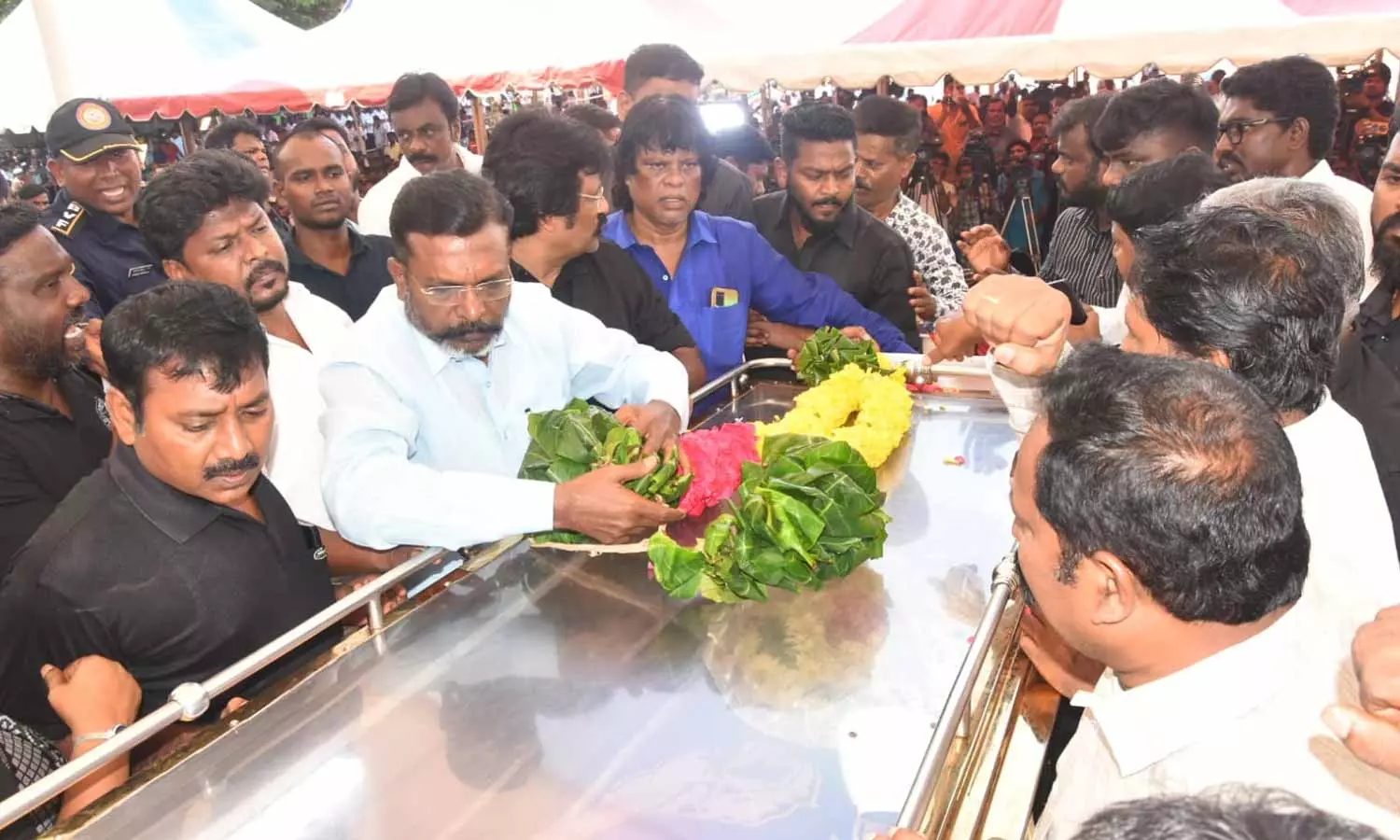 தலைவர்களுக்கே பாதுகாப்பு இல்லாத சூழல் உள்ளது - திருமாவளவன்