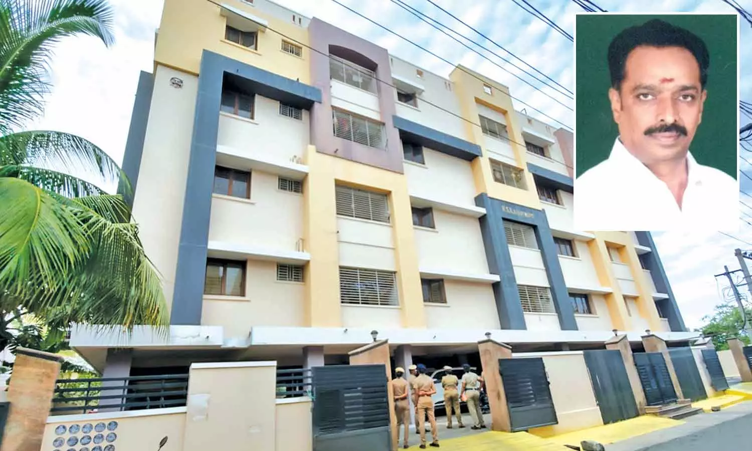 விஜயபாஸ்கருக்கு சொந்தமான 8 இடங்களில் அதிரடி சோதனை- பலத்த போலீஸ் பாதுகாப்பு விஜயபாஸ்கருக்கு சொந்தமான 8 இடங்களில் அதிரடி சோதனை- பலத்த போலீஸ் பாதுகாப்பு