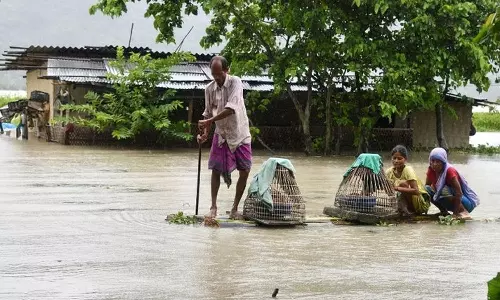 அசாமில் மழைக்கு பலியானோர் எண்ணிக்கை 78 ஆக உயர்வு