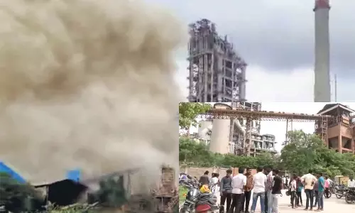 ஆந்திர சிமெண்டு தொழிற்சாலையில் கொதிகலன் வெடித்து 2 தொழிலாளர்கள் பலி