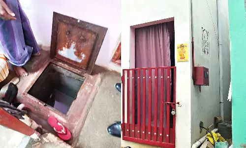 தண்ணீர் தொட்டியில் 2 குழந்தைகளுடன் பிணமாக கிடந்த இளம்பெண்- கொலையா? போலீஸ் விசாரணை