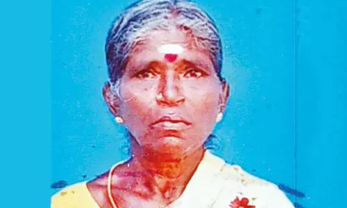 குடும்ப தகராறில் மூதாட்டி கத்தியால் குத்திக்கொலை- கணவர் கைது