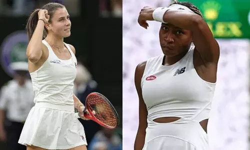 விம்பிள்டன் டென்னிஸ்: சக நாட்டவரிடம் அதிர்ச்சி தோல்வியடைந்த கோகோ காப்