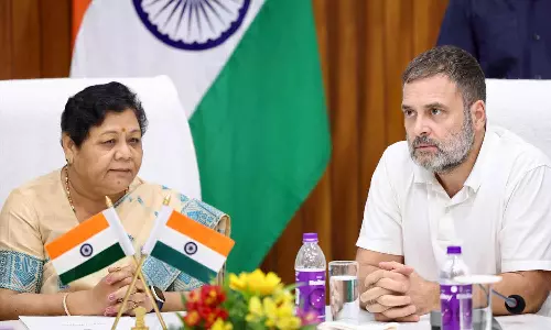 மணிப்பூர் ஆளுநரை சந்தித்த ராகுல் காந்தி