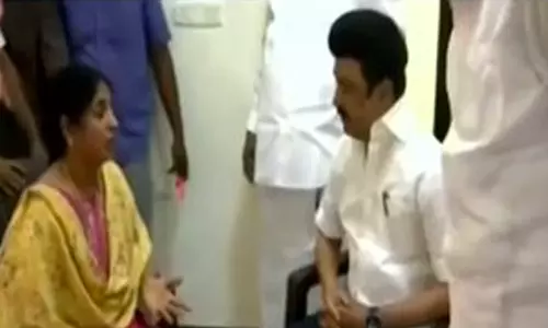 ஆம்ஸ்ட்ராங் இல்லத்தில் முதலமைச்சர் மு.க.ஸ்டாலின்... பொற்கொடிக்கு ஆறுதல் தெரிவித்தார்