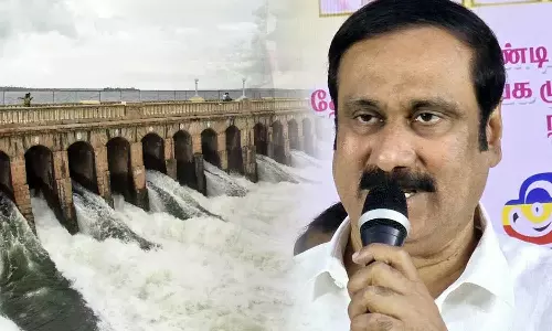 கர்நாடக அணையில் நீர்மட்டம் உயர்வு: அரசு பொறுப்பை உணர்ந்து  உரிய தண்ணீரை பெற வேண்டும்- அன்புமணி