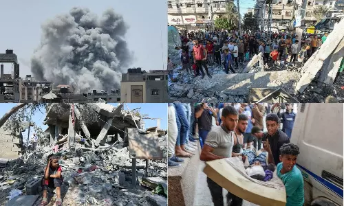 காசா பள்ளி மீது இஸ்ரேல் தாக்குதல்.. 29 பேர் பலி - நான்கே நாட்களில் 4 பள்ளிகள் அழித்தொழிப்பு