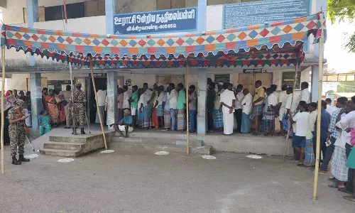 விக்கிரவாண்டி இடைத்தேர்தல்... 9 மணி நிலவரப்படி 12.94 சதவீத வாக்குப்பதிவு