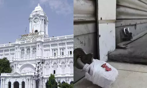 சென்னை தி.நகரில் வாடகை செலுத்தாத 43 கடைகளுக்கு சீல் வைப்பு