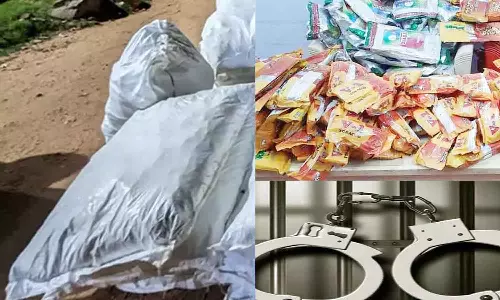 காரில் கடத்திய ரூ.1 லட்சம் குட்கா-புகையிலை பறிமுதல்- 2 பேர் கைது