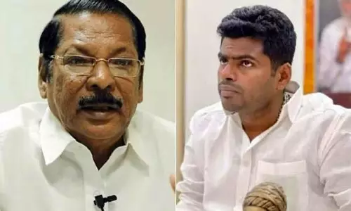 ஆர்.எஸ்.பாரதியை சிறையில் தள்ளாமல் விடமாட்டேன்- அண்ணாமலை