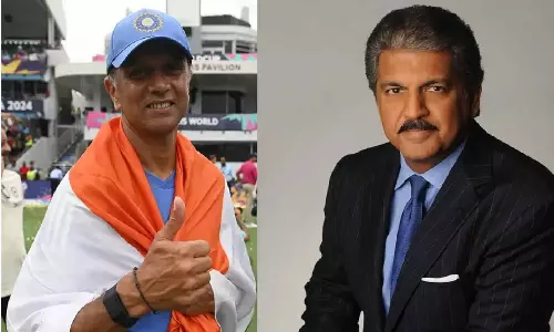 ரூ.5 கோடி வேண்டாம் ரூ.2.5 கோடி போதும் - டிராவிட்டை புகழ்ந்த ஆனந்த் மஹிந்திரா