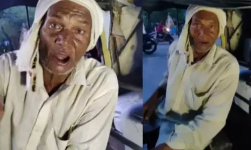 ஆட்டோ ஓட்டும் முதியவரின் ஆங்கில புலமை- வீடியோ வைரல்