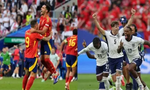 ஐரோப்பிய கால்பந்து கோப்பை யாருக்கு? நாளை மறுநாள் ஸ்பெயின்-இங்கிலாந்து பலப்பரீட்சை