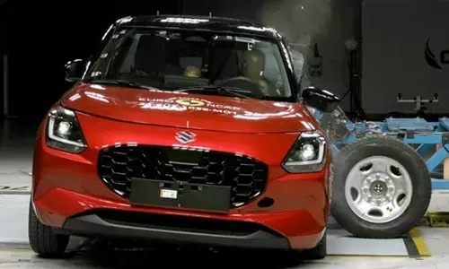 கிராஷ் டெஸ்டில் 3 ஸ்டார் வாங்கிய புது ஸ்விஃப்ட் மாடல்