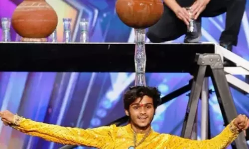 அமெரிக்க நிகழ்ச்சியில் அசத்திய ராஜஸ்தான் வாலிபர்