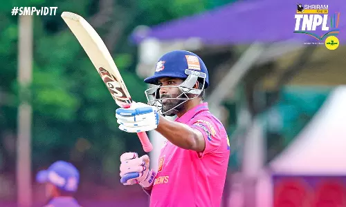 அனிருத் அரை சதம்: மதுரையை வீழ்த்தி முதல் வெற்றியை பதிவு செய்தது திருப்பூர்