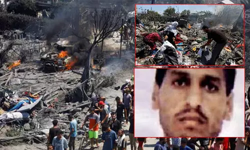 ஹமாஸ் ராணுவ தளபதியை குறிவைத்து இஸ்ரேல் வான்தாக்குதல்: 71 பேர் உயிரிழப்பு