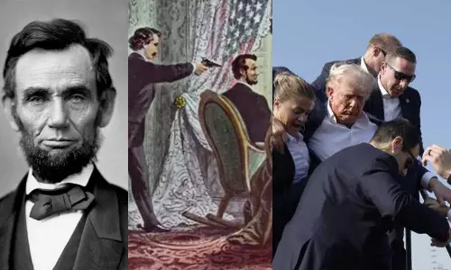 ஆபிரகாம் லிங்கன் முதல் டிரம்ப் வரை.. துப்பாக்கிச் சூட்டில் சிக்கிய அமெரிக்க அதிபர்கள் பட்டியல்